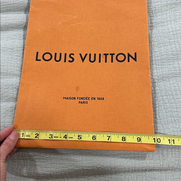 Louis Vuitton Orange and Blue Shopping Bag - Picture 4 of 9